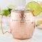copper hammered moscow mule cocktail copper mugs for vodka and ginger beer