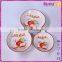 custom ceramic round home decoration dry fruit tray