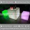 Folding plastic led table/bar cube tank/led office commercial table