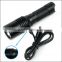 Uniquefire police security led flashlight with usb charger