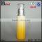 50ml  china new products gradual orange matte silver aluminum pump glass bottle china for cosmetic lotion