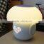 Mushroom Mood Light Smart LED Night Lamp Light with Speaker Record Alarm Function