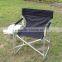 High quality factory cheap folding aluminum director chair with cup holder