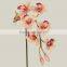 artificial silk cymbidium orchid from foshan china artificial flower supplier hanging flower wedding