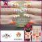 New Air French Fresh Style Nail Art Sticker Colorful Shining Transfer Nail decal/wraps