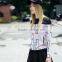 newest design wholesale fashion yellow brand t-shirt for women