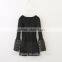 New Fashion Europe Style Dress for Girls Knitted Maxi Dresses Long Dresses