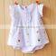 Latest Custom Newborn Girl Lovely Fashion Rompers 2017 Summer Kid Bodysuit Clothing Kint Wholesale Baby Girl Clothes Romper
