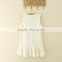 2017 latest wholesales price pattern white children frocks design monther and kids dress