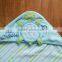 Soft Cotton Velour Animal Knitted Baby Swaddle Blanket