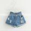S60382B 2017 Hot Sale Children's Cotton Girls Cute Summer High Waisted Pants