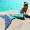 Kids Gifts Crocheted Mermaid sale Gifts Crocheted Knit Blanket Sofa Beach Quilt manufacturer