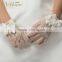 High Quality Ivory Wedding Gloves With Bows For Flower Girls