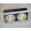 Dimmable COB LED ceiling lights, grill LED downlight, energt efficient lamp, high power interior lighting