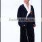 Thicken cotton bathrobe 2 layer cotton fiber robes Boy shawl style bathing robes men night robes