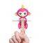 Fingerlings Interactive Baby Monkeys Smart Colorful Fingers Llings Smart Induction Toys Best Gifts For Kids