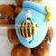 Eating honey plush bear toys holding honey pot