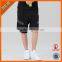 Wonderful transfer sublimation printed mens fashion shorts with pocket and elastic cord
