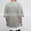 Mens Casual Crop Wide Sleeves Oversized Longline Sweatshirt