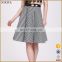 Latest skirt design grey pencil skirt skater skirt