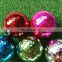 Electroplated golf balls