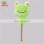 Little frog animal soft plush toy massage hammer