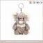 Custom mini plush animal stuffed koala bear keychain