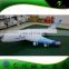 Advertising Replica Inflatable Small Jet , PVC Sealed Inflatable Airplane , Hanging Inflatable Aircraft Balloon