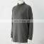 creat your brand winter fashion blank mock neck turtle neck women pullover oversized sweatshirt