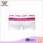 White custom pattern high elasticity wholesale seamless panties woman