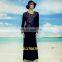 Islamic Women Clothing Abaya Jalabiya Kaftan Beaded Dress 2014
