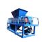 Strong twin shaft waste tire shredding machine