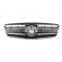 Matte Black AMG Style GRILLE GRILL for Mercedes-Benz W203 C-Class Sedan 4-pin