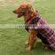 Waterproof Dog Clothes Warm Winter Pet Jacket Plaid Pet Clothing Coat