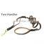 Wholesale Double Handle Dog Leash Copper Hook Leather Rope Dual Pet Leash