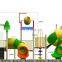 Water slide  swimming pool game factory in china , fiberglass kids toys