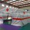 Outdoor white Inflatable hospital medieval tent for emergency ,temporary shelter for medical care