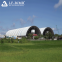 Factory Bolt Ball Space Frame Coal Storage Roofing Structure Power Plant Shed Cememt