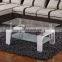 transparent clear tempered glass end table top glass top center table design