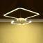 Modern decoration led white Rectangular acrylic chandeliers