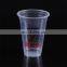 Plastic thermoforming machine processing flexible plastic trays