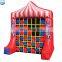 Interactive fun Inflatable 4 Spot and Tic Tac Toe 2 Sides Inflatable Games Carnival Party Fun Time