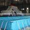 Popular giant inflatable pool slide,commercial inflatable titanic slide for sale