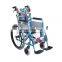 Rehabilitation therapy supplies  light weight aluminum foldable manual wheelchair with seat belt
