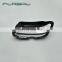 PORBAO Auto Parts Black Border Transparent  LED Headlamp Lens Cover for Tiguann 17-19 Year