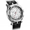 Stainless Steel Fashion multi-function Quartz Watches Man Genuine Leather Chronograph Watch