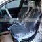 100pcs Universally Car  Waterproof Disposable Plastic Soft Seat Cover