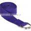 Eco friendly custom designed with adjuster buckle cotton yoga strap Indian manufacturer