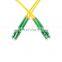 lc-lc apc Duplex dx 15meter G652D  2mm fiber optic patchcord/jumper/assembly ftth