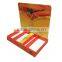 Recyclable raw material hot sale cardboard fishing rod display rack